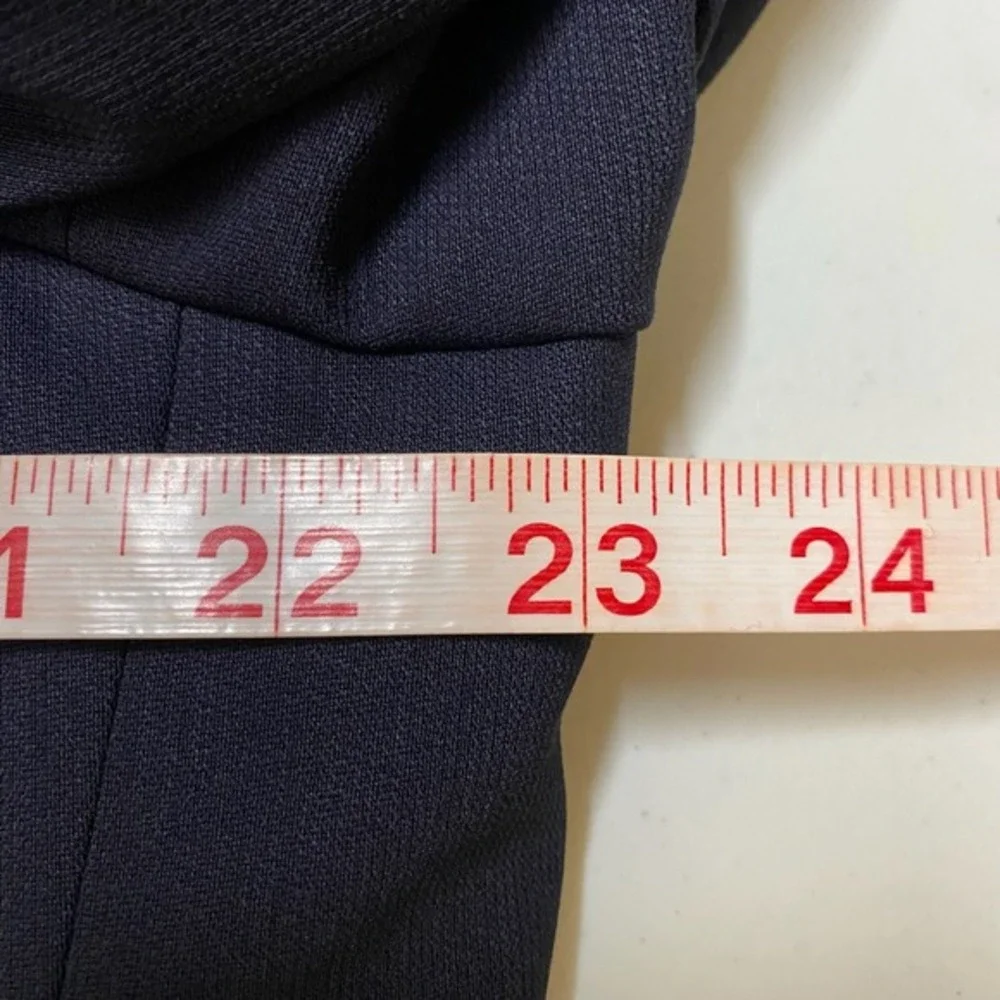 Vtg Hugo Boss Blazer Mens 42R Navy‎ Virgin Wool Made in USA Minimalist Luxury